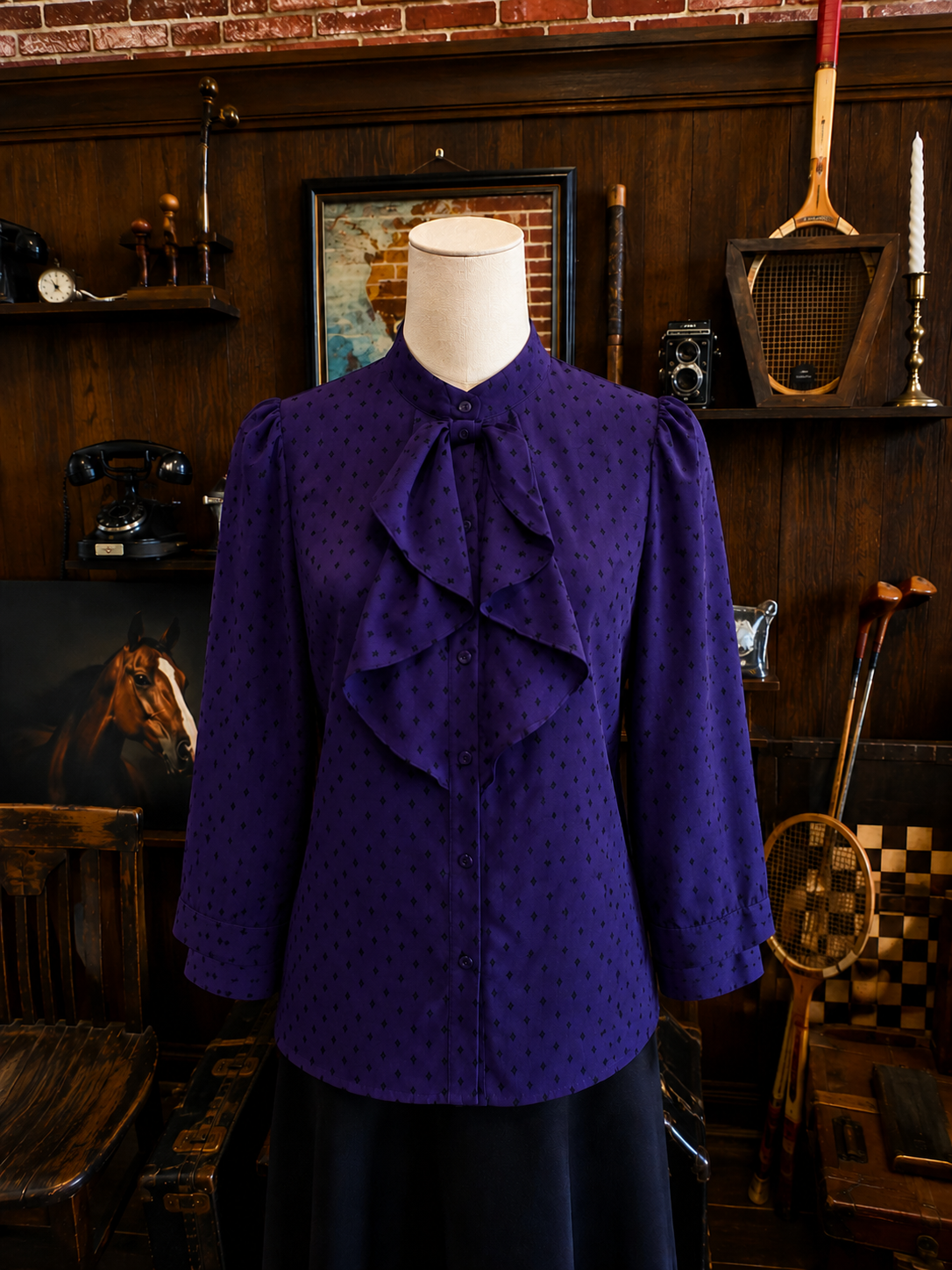 Chemise Vintage Violette