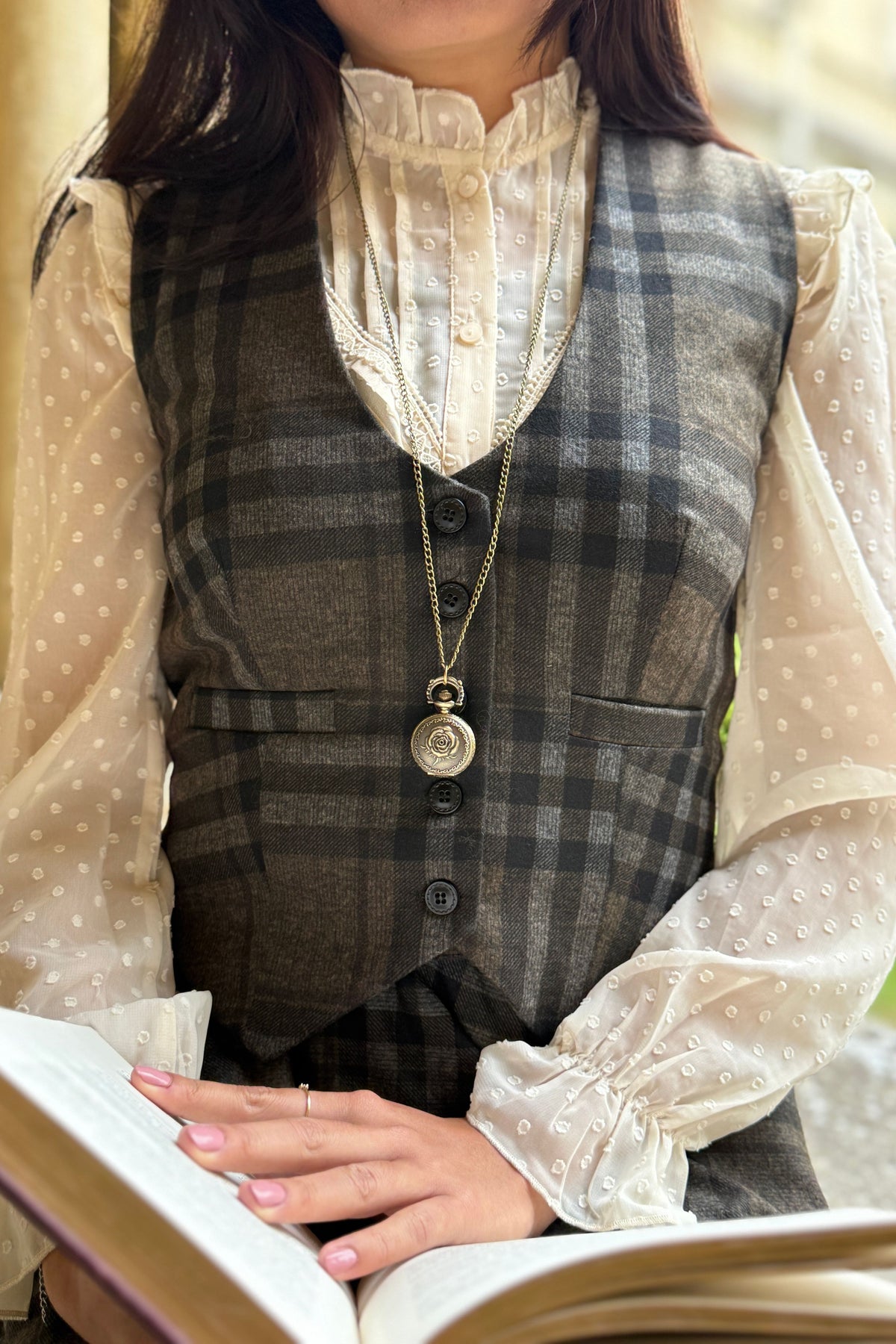 Green Textured Peaky Jacket