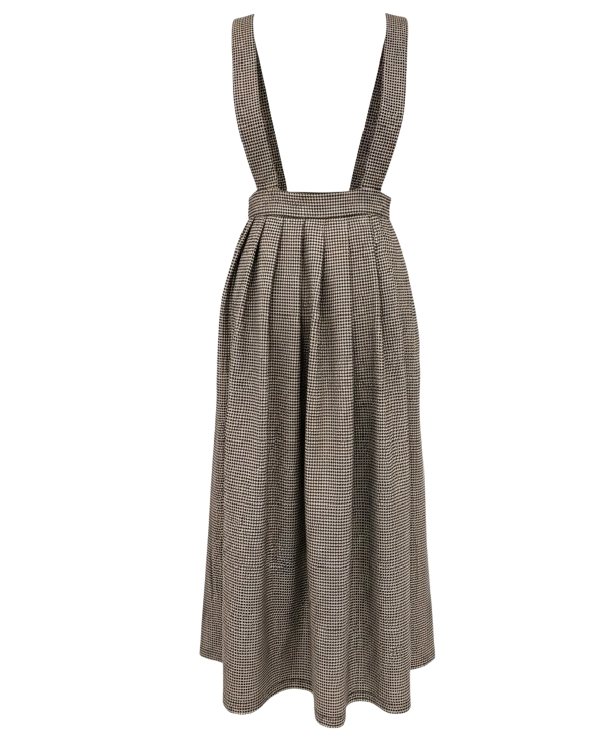 Jupe Hilda Pied de poule beige/Noir/Camel