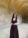 Academia Tartan Burgundy Skirt