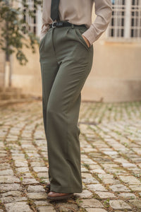 Pantalon Leonie Kaki