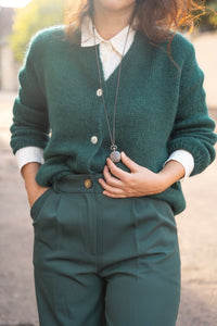 Pantalon Leonie Vert Sapin