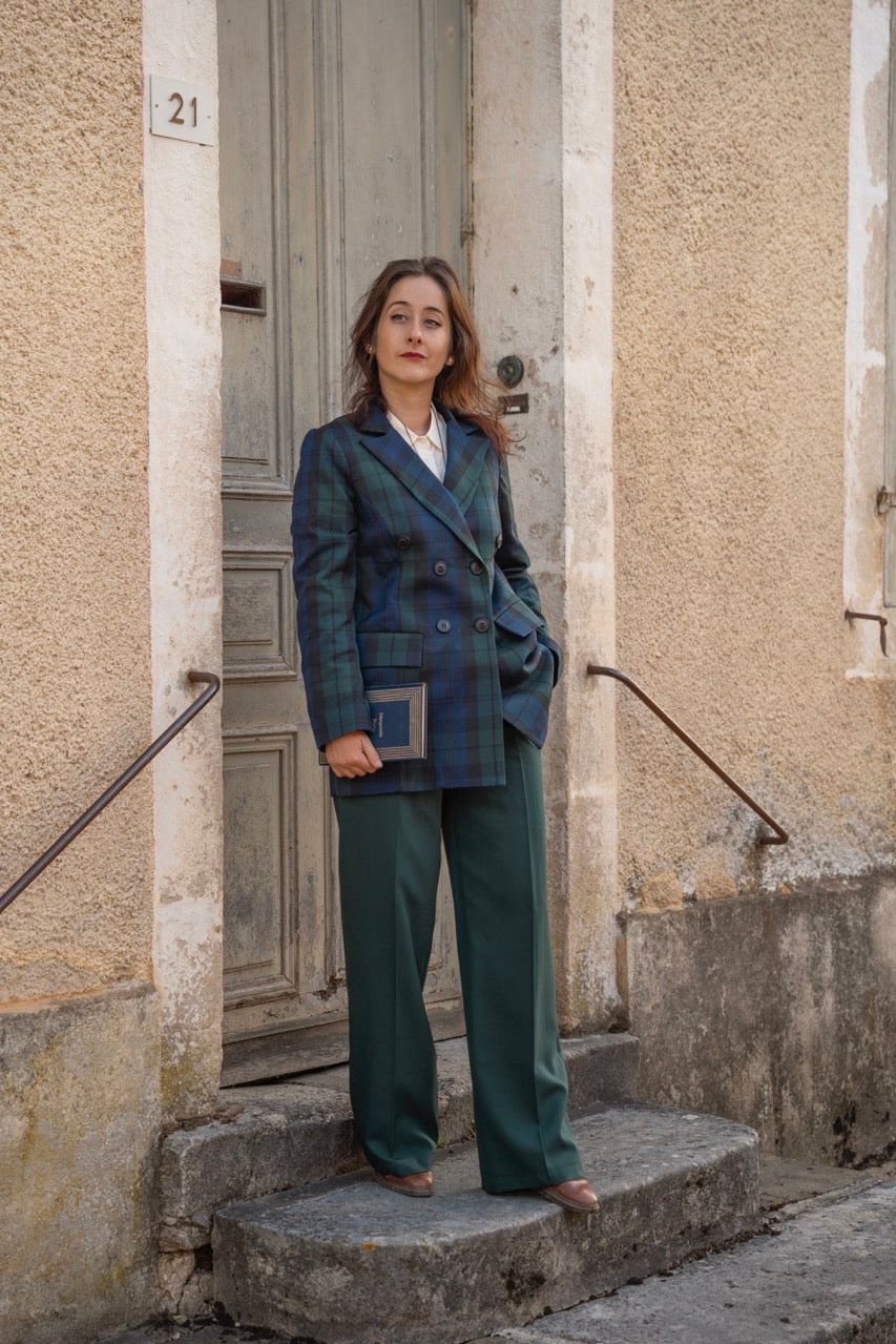 Pantalon Leonie Vert Sapin