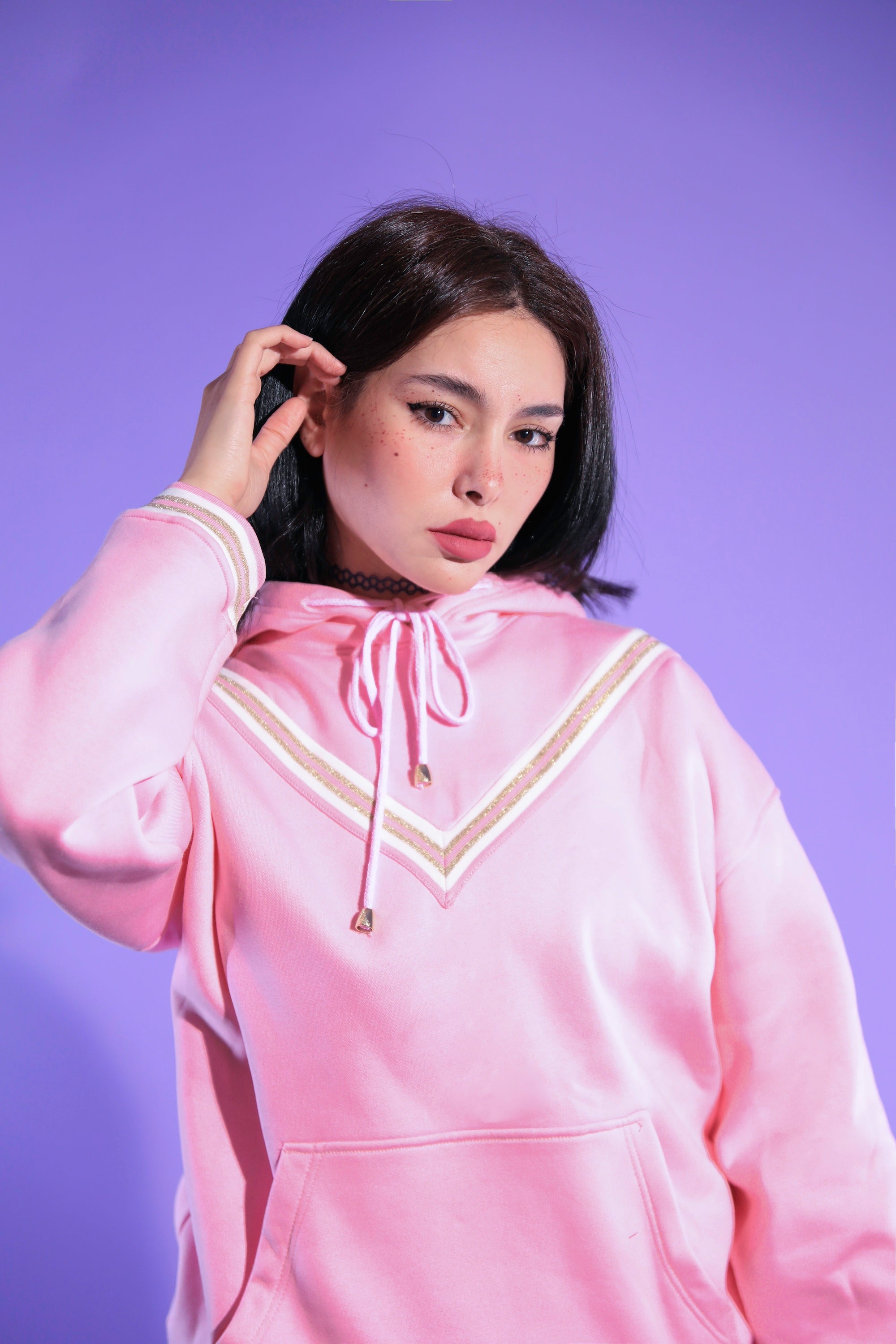 Sweatshirt 80S Rose