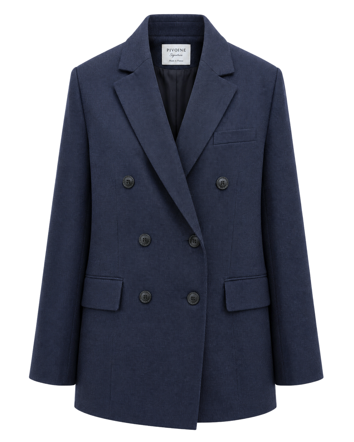 Veste Peaky Bleue Texturée