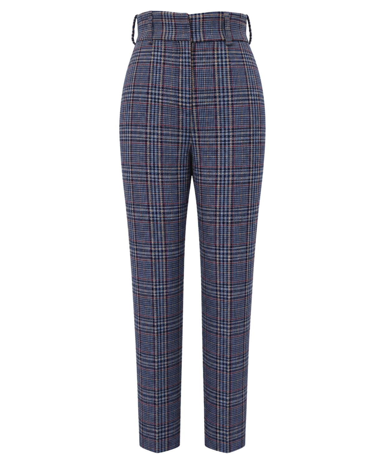 Pantalon Peaky Carreaux Bleu/Gris/Bordeaux