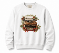 Sweatshirt im Schreibmaschinen-Stil