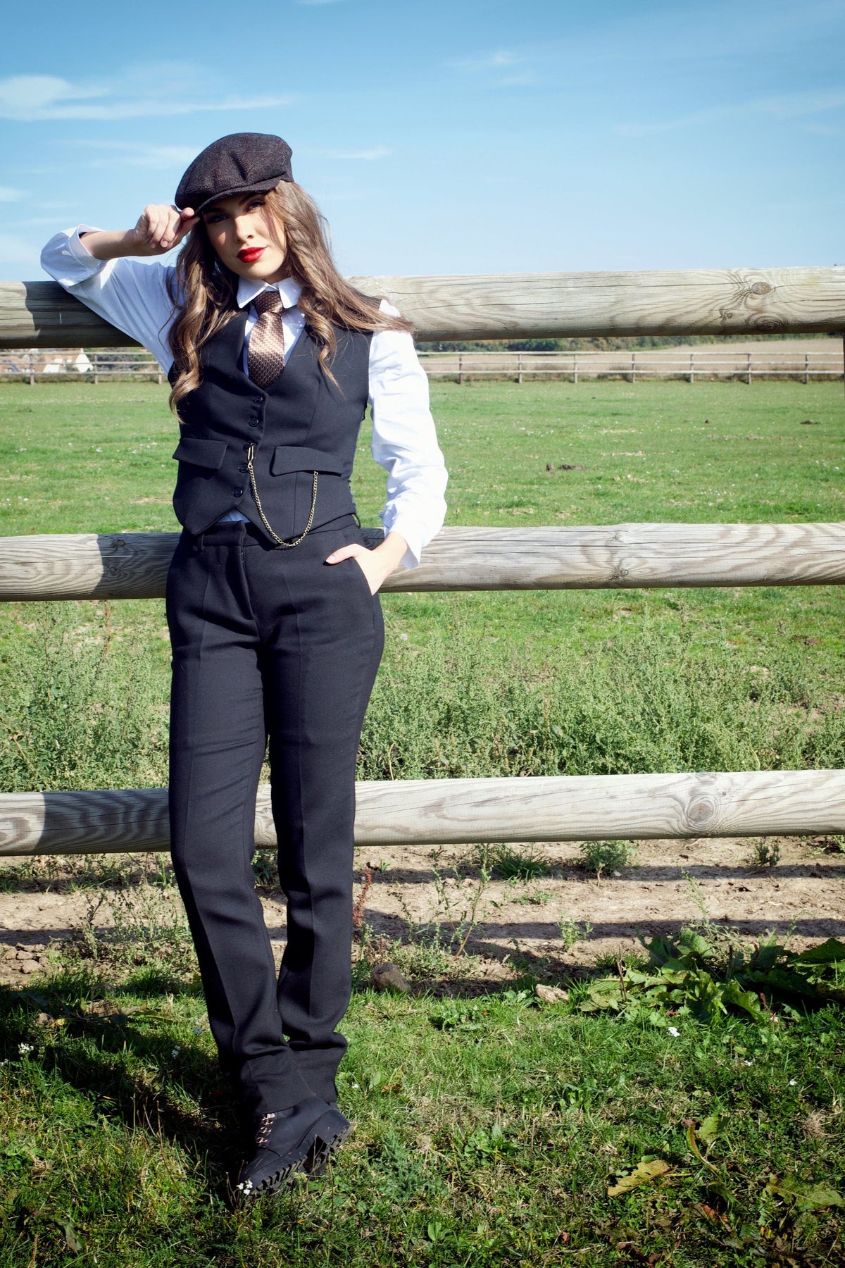 Peaky Trousers Black