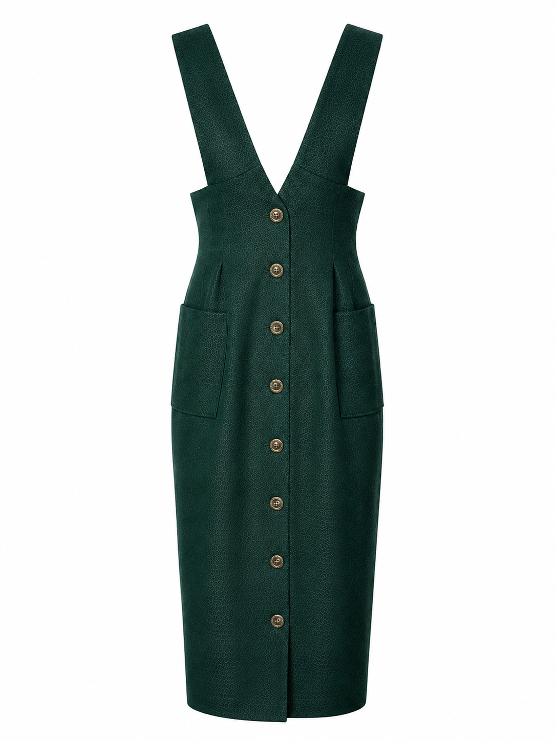 Robe Zoé Verte Texturé