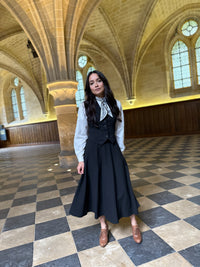 Textured Academia Skirt