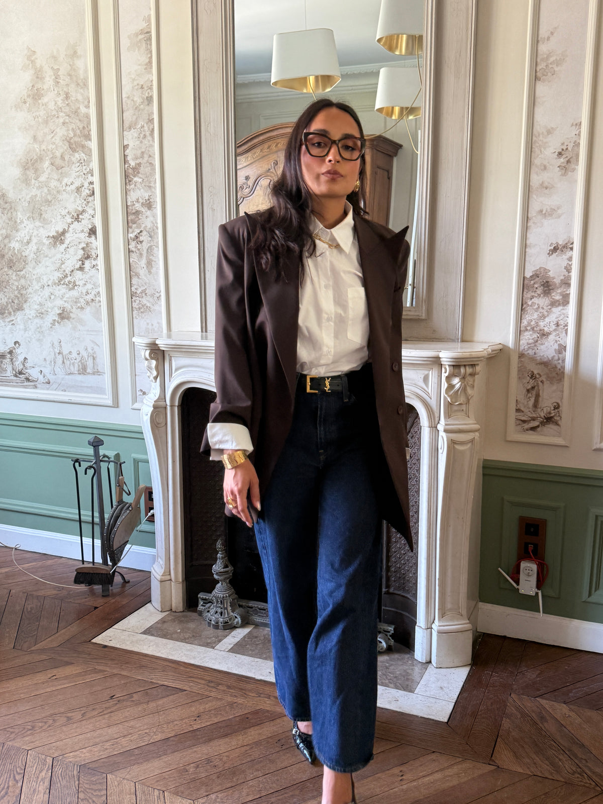 Veste Tailoring Marron