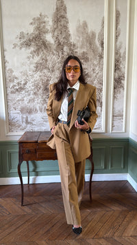 Pantalon Tailoring Camel