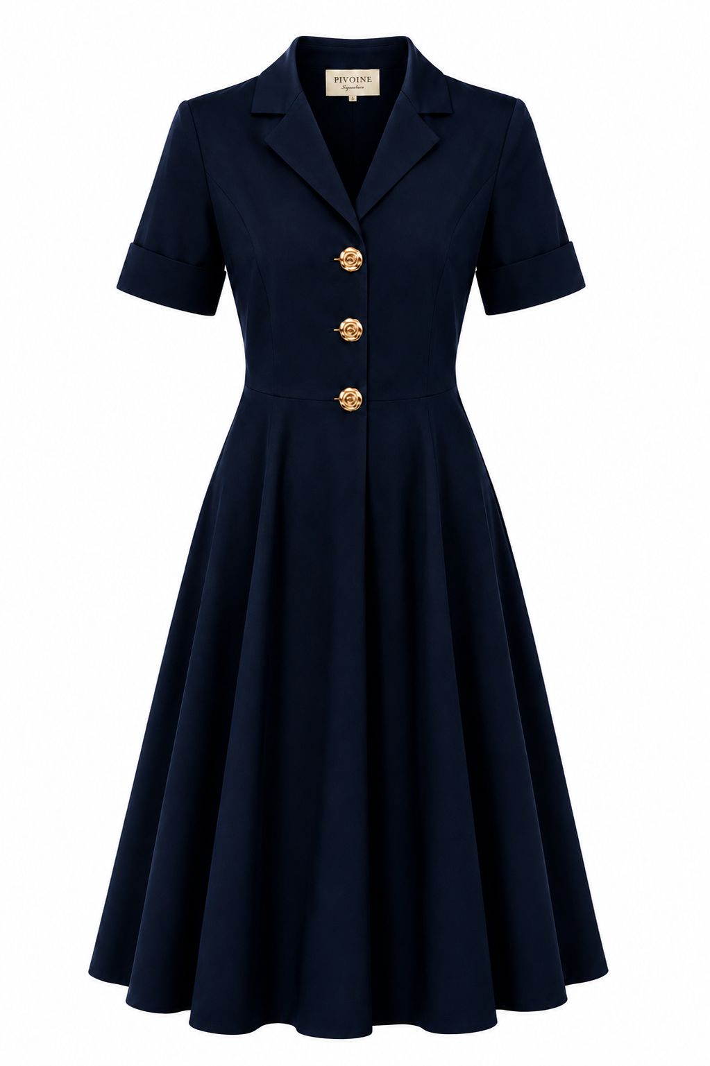 Robe Lara Bleu Marine