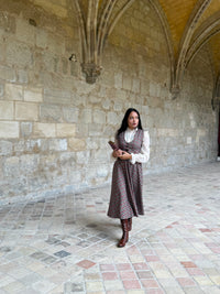 Academia Tartan Raspberry/Black Skirt