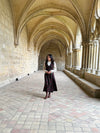 Academia Tartan Burgundy Skirt