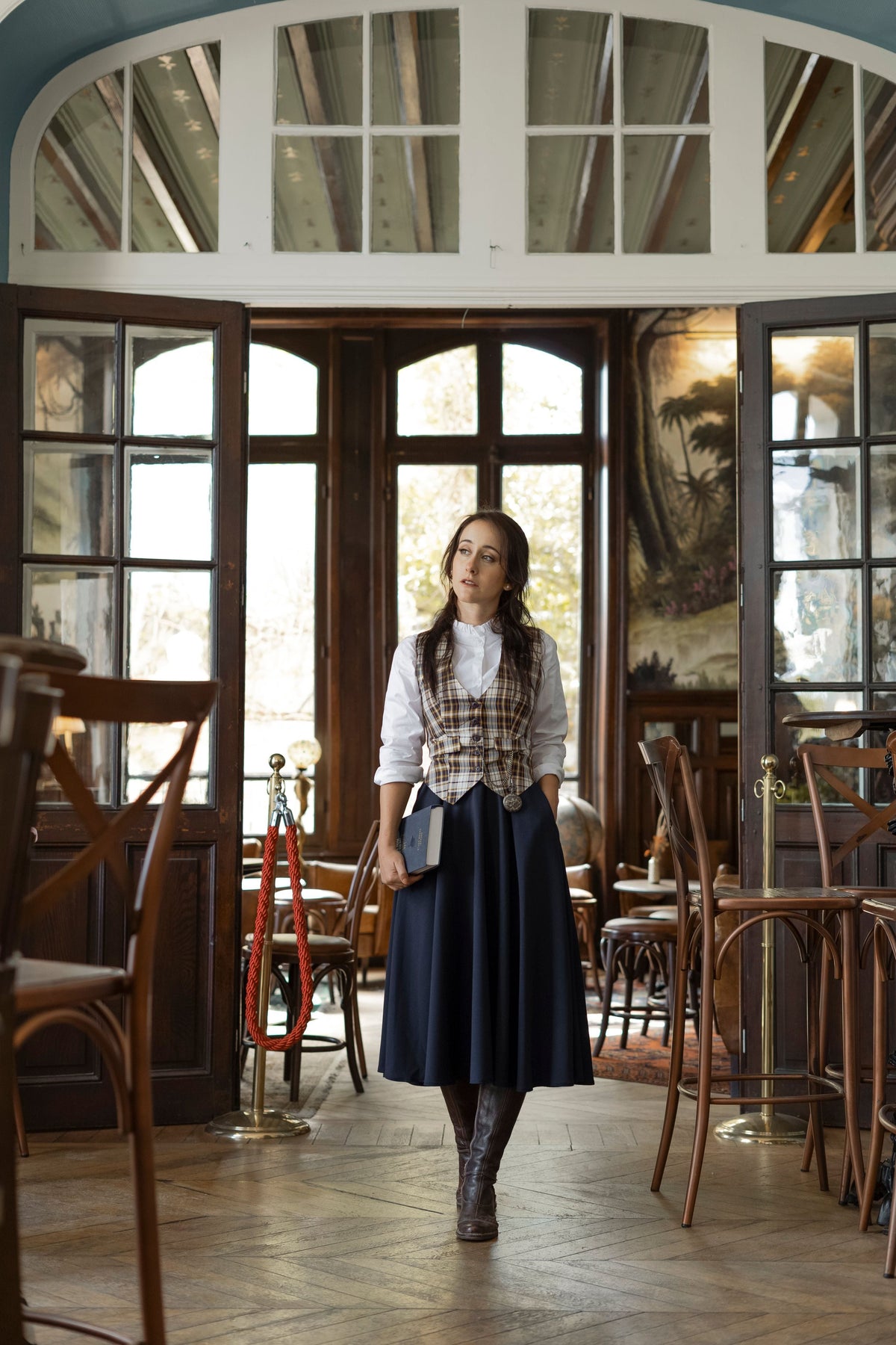 Academia Navy Blue Skirt