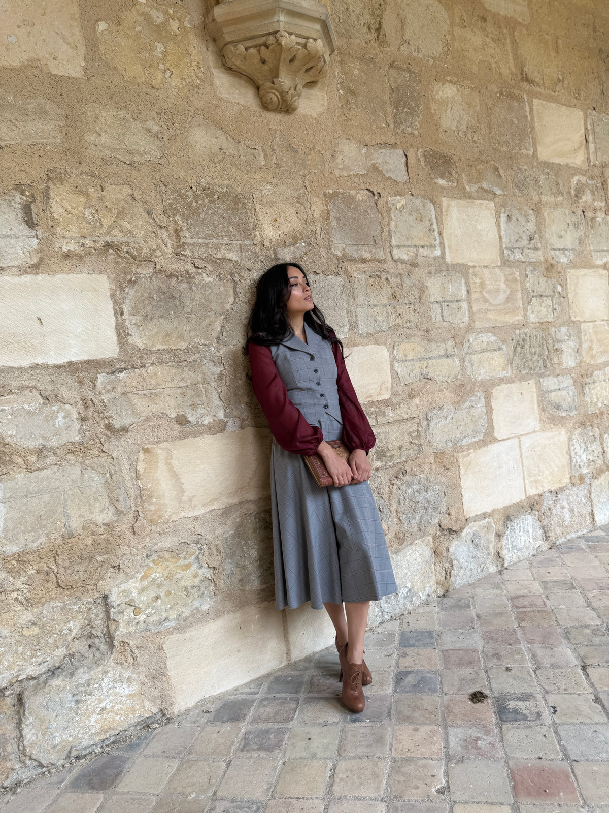 Academia Karorock Grau/Burgunderrot