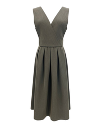 Robe Charlotte Kaki