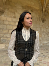 Green Textured Peaky Jacket
