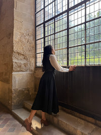 Textured Academia Skirt