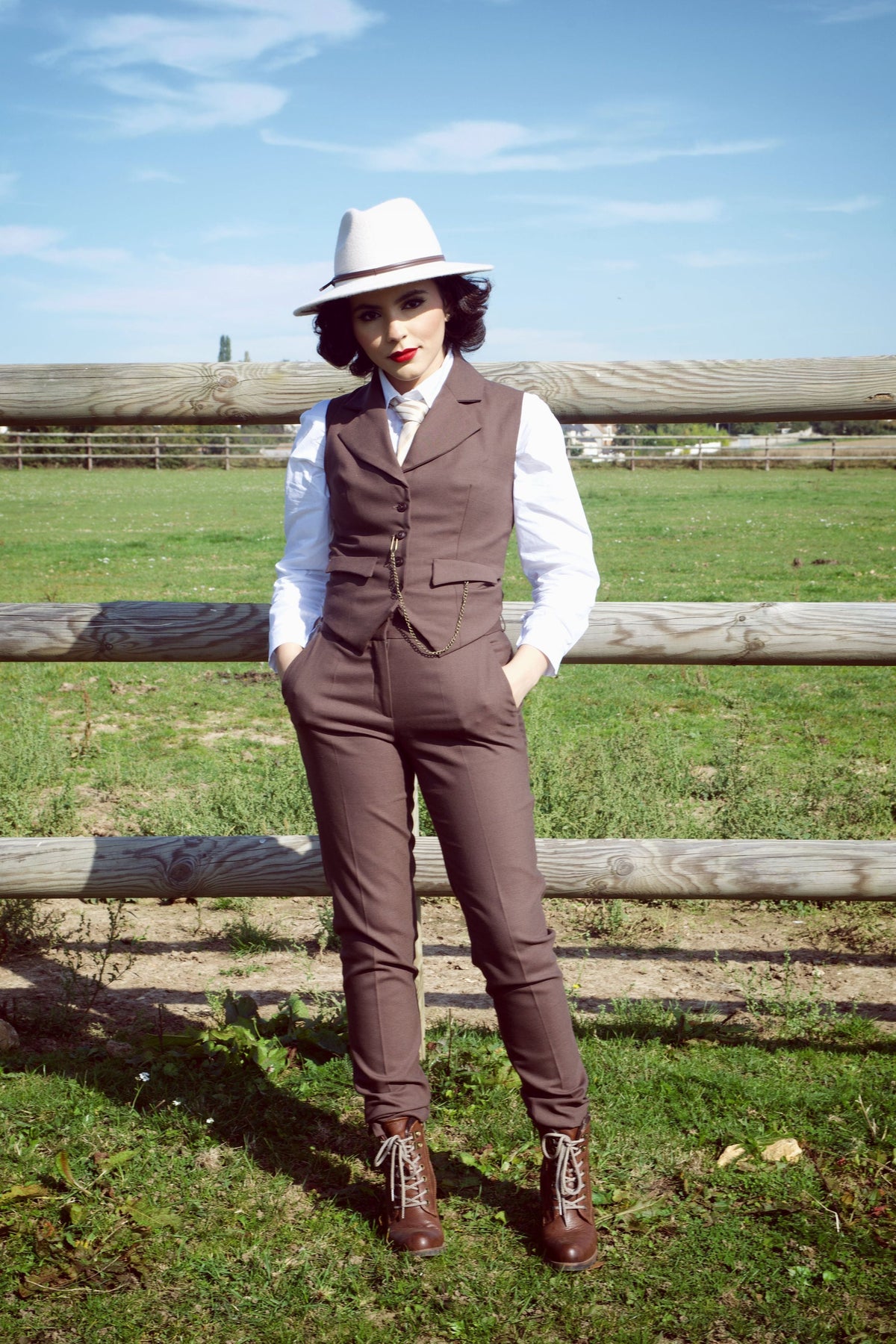 Peaky Brown Trousers