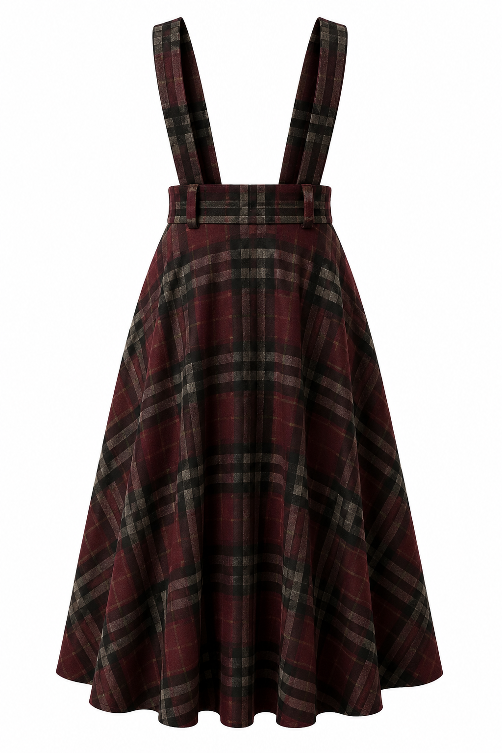 Jupe Academia Tartan Bordeaux