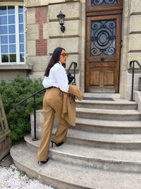 Pantalon Tailoring Camel