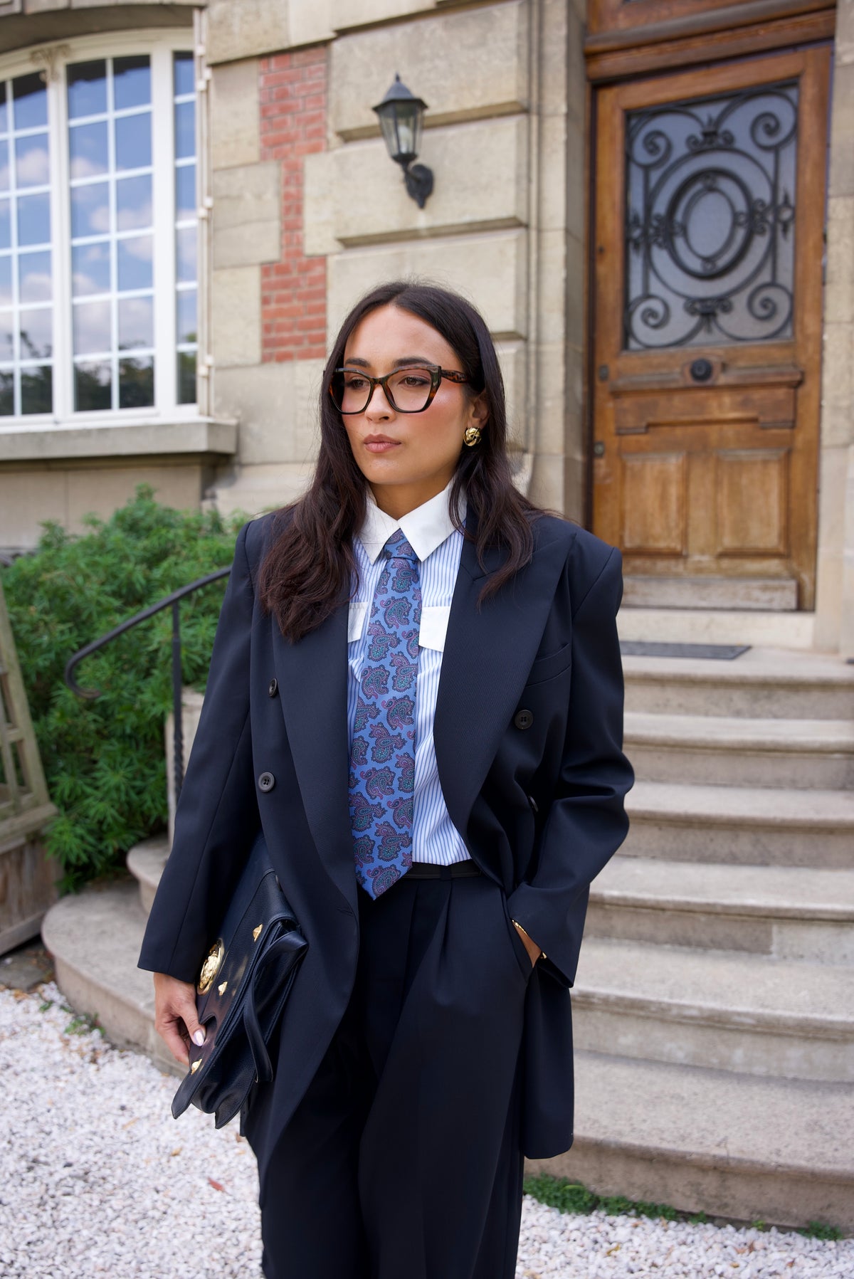 Veste Tailoring Bleu Marine