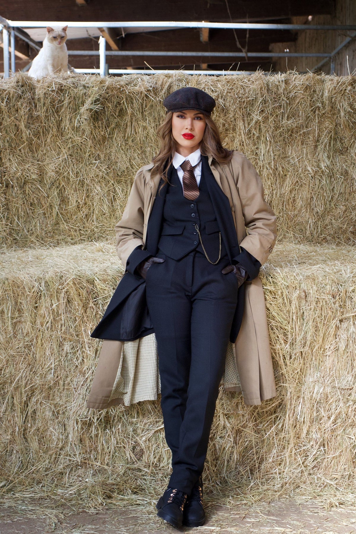 Peaky Trousers Black