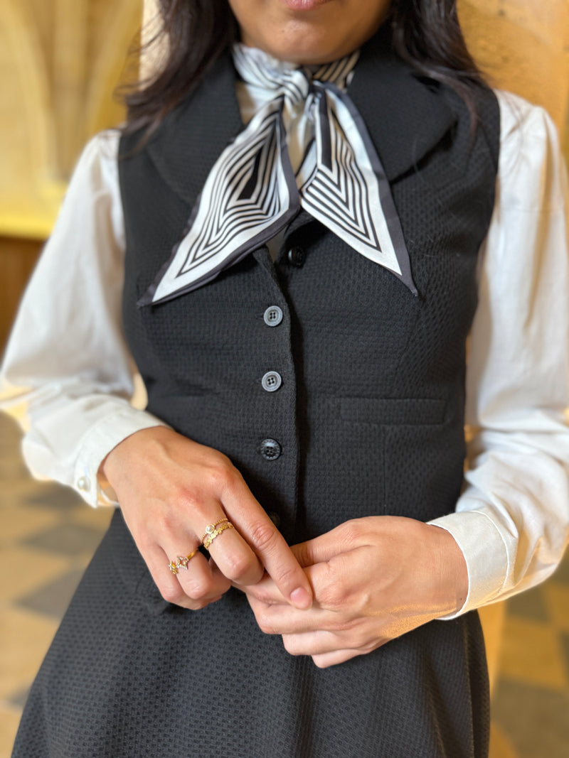 Green Textured Peaky Jacket