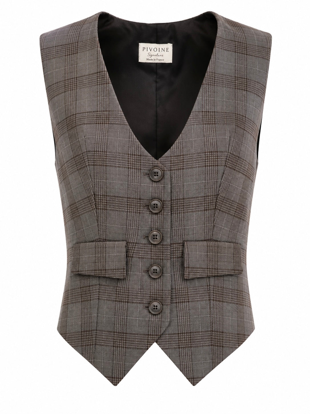 Veston Peaky Carreaux Noir/gris