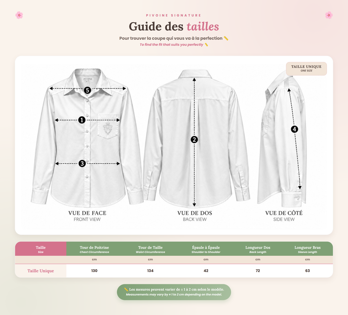 Chemise Tailoring