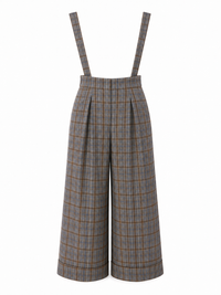 Académia Checkered Trousers Grey/Blue/Camel