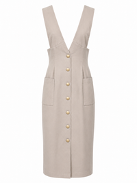Zoé Beige Kleid
