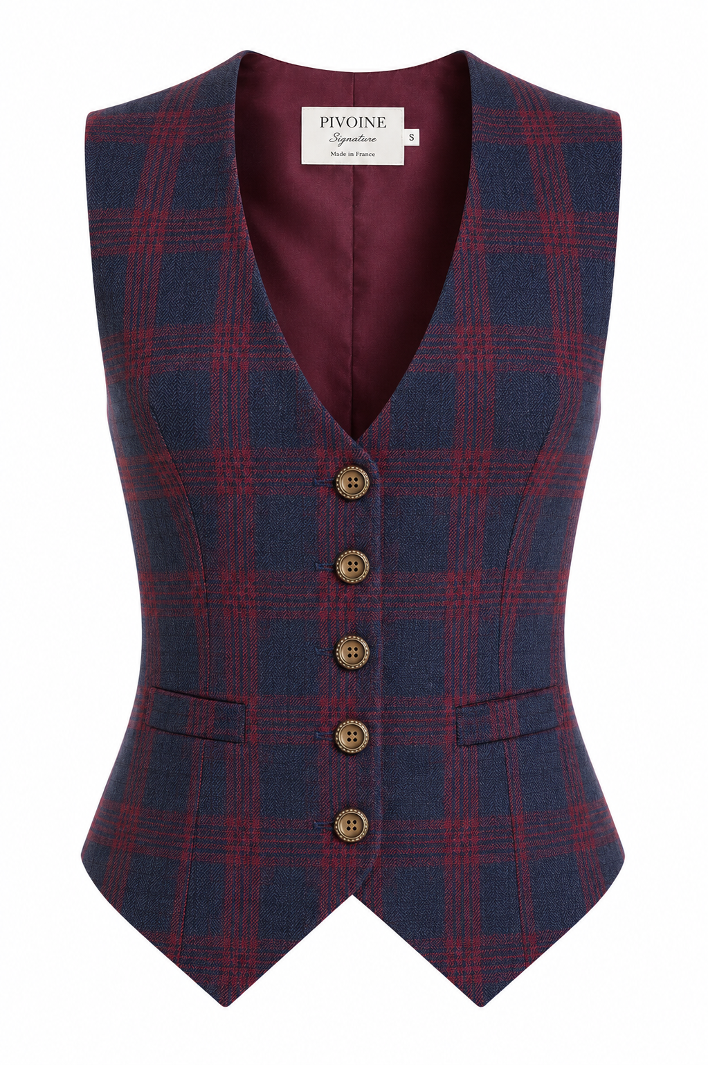 Veston Académia Bleu Marine/Bordeaux