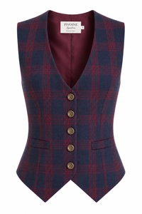 Veston Académia Bleu Marine/Bordeaux