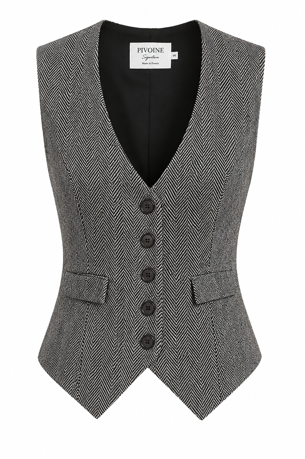 Veston Peaky Chevron Gris