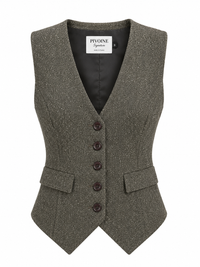 Veston Peaky Kaki Chiné