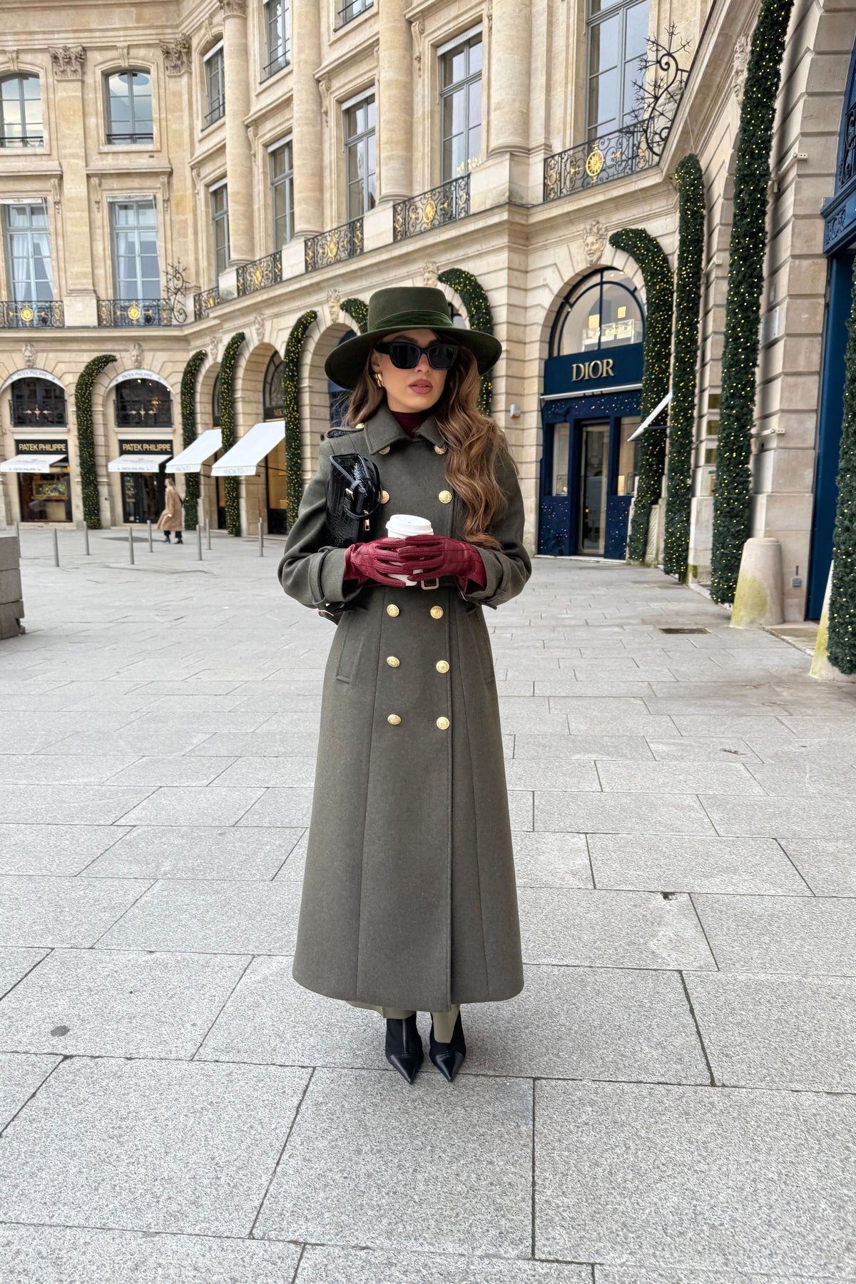 Polly Khaki Coat
