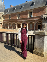 Veston Paddington Pied de Poule Bordeaux