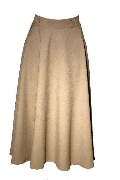 Academia Taupe Skirt