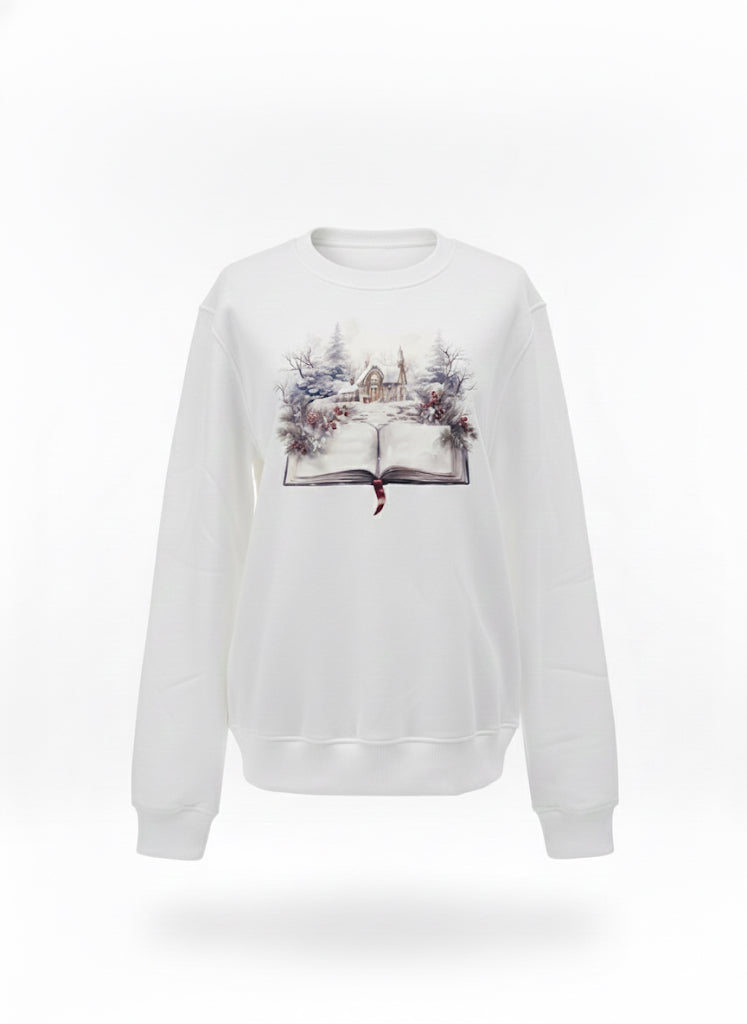 Christmas Book Sweatshirt
