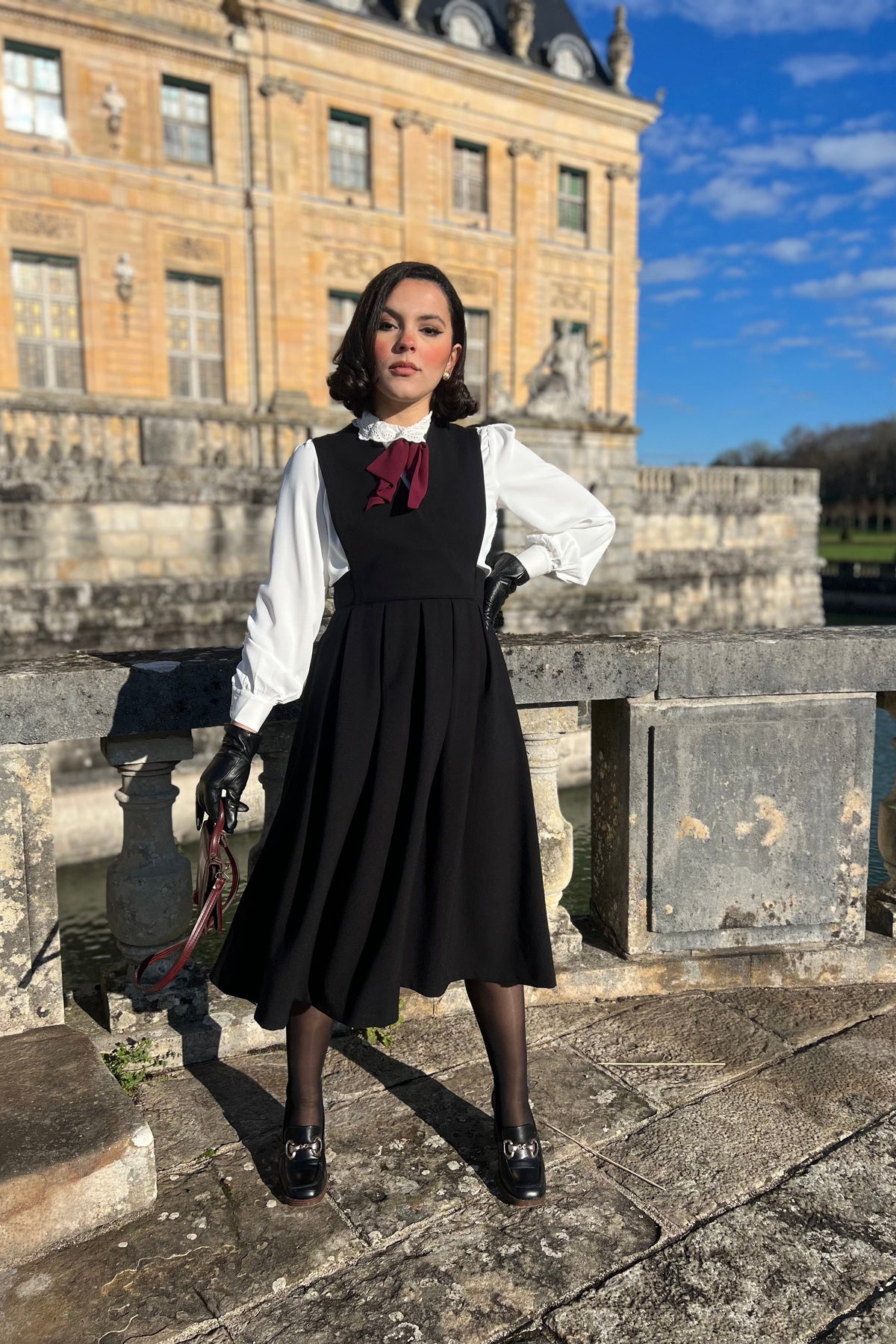 Black Charlotte Dress