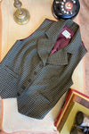 Green Textured Peaky Jacket