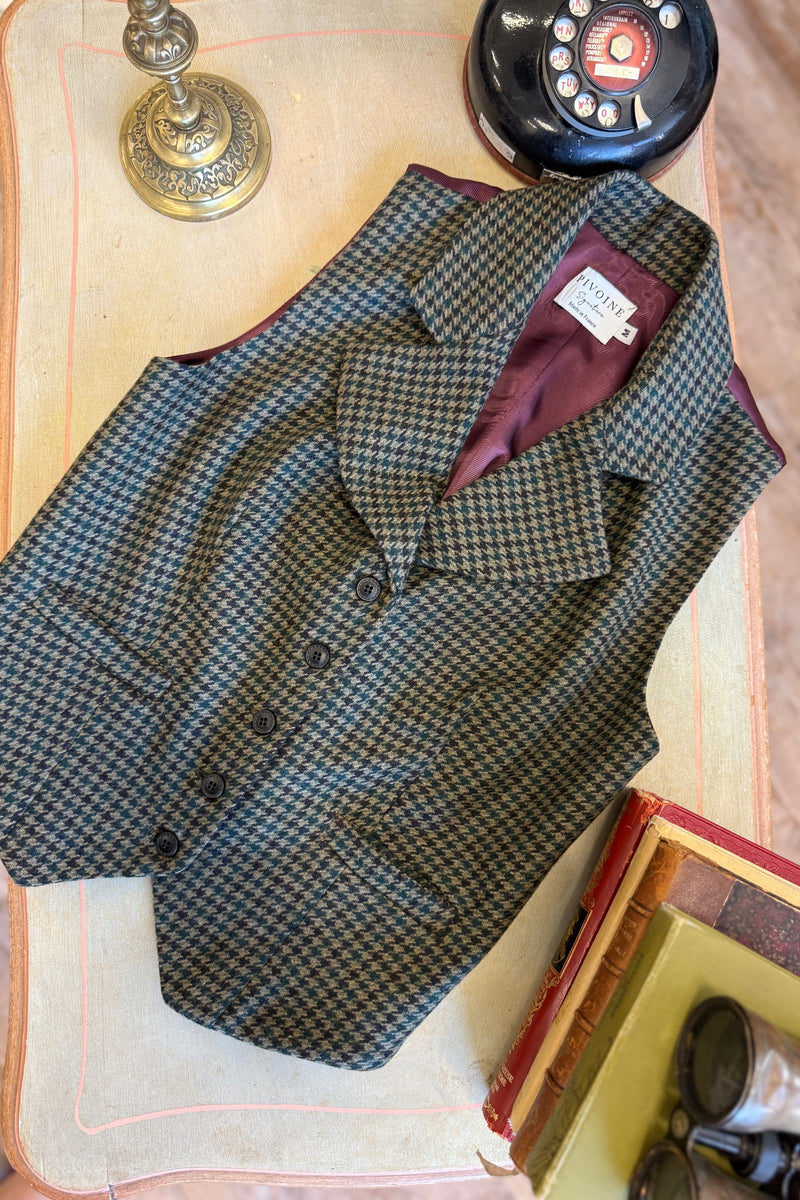 Green Textured Peaky Jacket