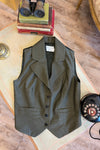 Green Textured Peaky Jacket