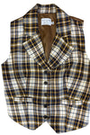 Veston Académia carreaux Beige/Camel/Bleu Marine