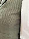 Green Textured Peaky Jacket