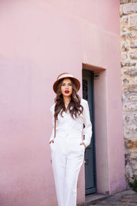 Pantalon 80’S Ivoire