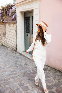 Pantalon 80’S Ivoire